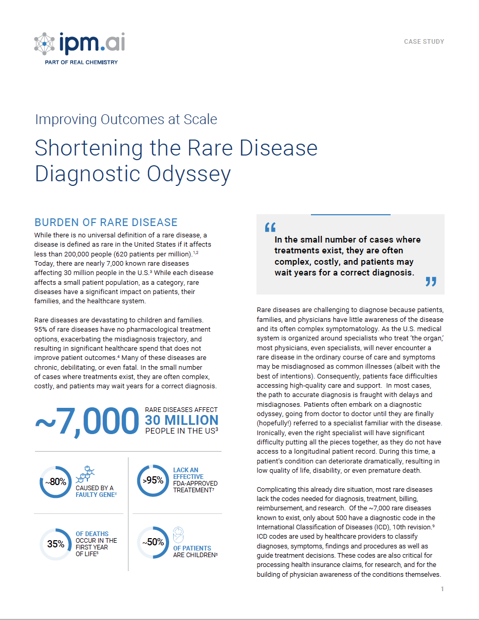 Shortening the Rare Disease Diagnostic Odyssey